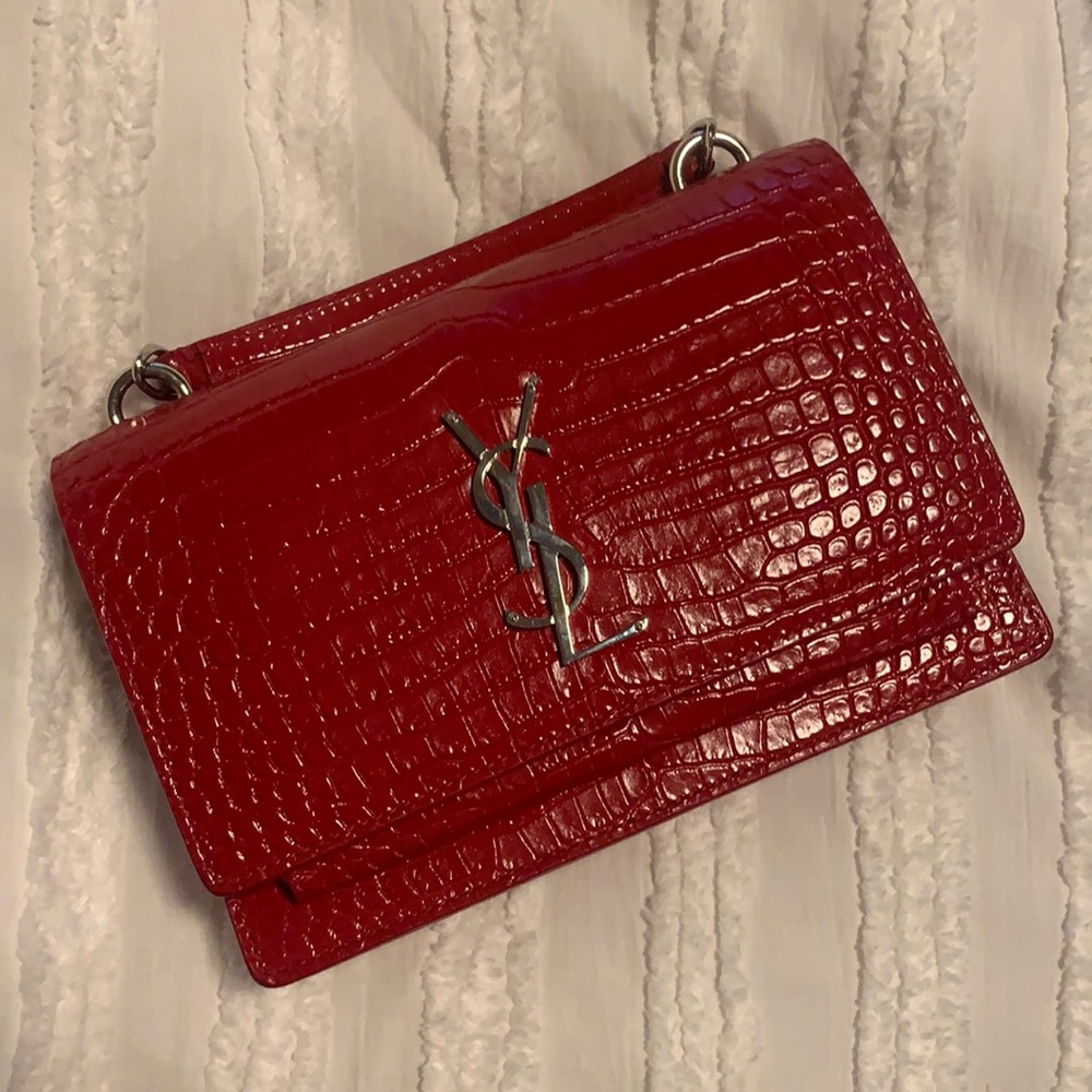 Red Saint Laurent Purse